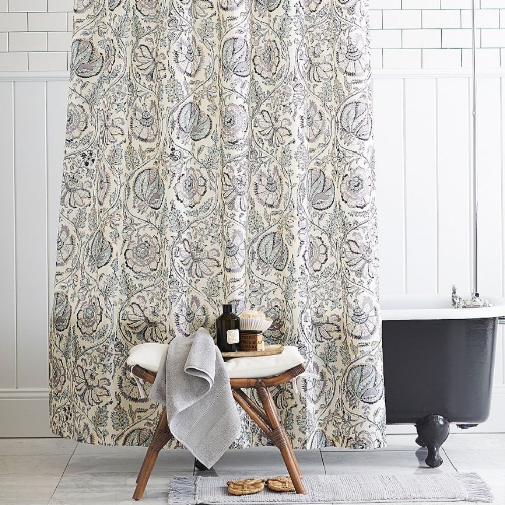 Pottery Barn Haylie Shower Curtain